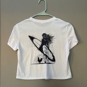 Kauai Hawaii Graphic Crop Top